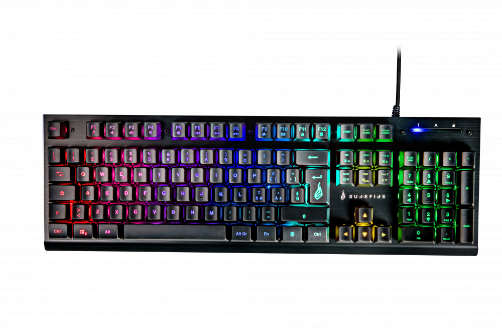 Verbatim KingPin X2 keyboard Gaming USB QWERTY Italian Black