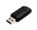 Verbatim PinStripe - Memoria USB da 64 GB - Nero