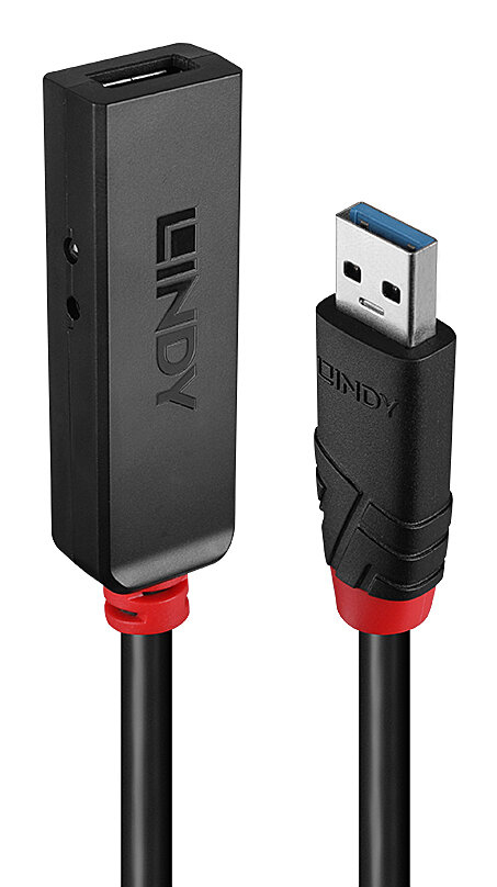 [43400] Lindy 43400 hub di interfaccia USB 3.2 Gen 1 (3.1 Gen 1) Type-C 5000 Mbit/s Nero