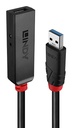 Lindy 43400 hub di interfaccia USB 3.2 Gen 1 (3.1 Gen 1) Type-C 5000 Mbit/s Nero