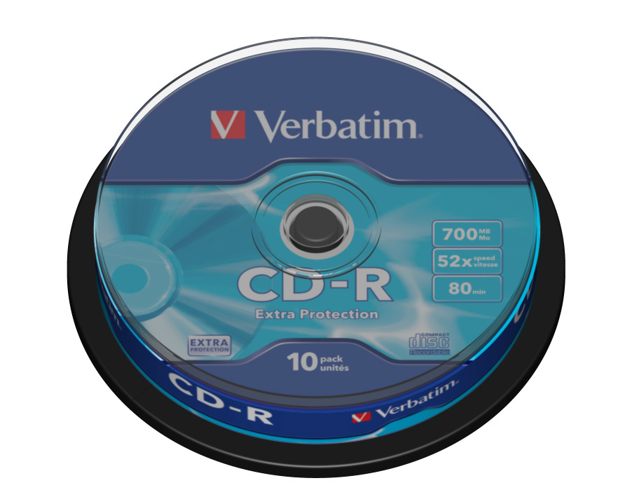 [43437/10] Verbatim CD-R Extra Protection 700 MB 52x 10 pc(s)