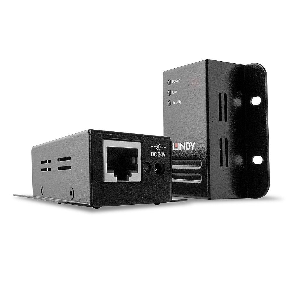 [42680] Lindy 42680 moltiplicatore di rete Ricevitore e trasmettitore di rete Nero