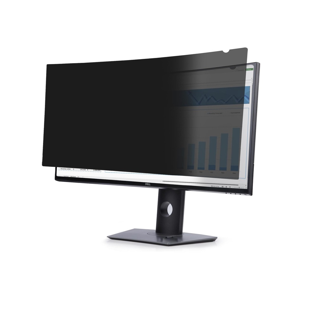 [34C29-PRIVACY-SCREEN] StarTech.com Filtro Privacy per Monitor Curvo Dell P3424WE Ultrawide 21:9 - Pellicola Reversibile Opaco/Lucido, per la protezione dello schermo del PC, Conforme TAA