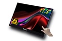 Verbatim 32239 Monitor PC 43,9 cm (17.3") 3840 x 2160 Pixel 4K Ultra HD LCD Touch screen Nero
