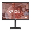 AOC E4 X24E4U computer monitor 61 cm (24") 1920 x 1200 pixels Full HD LED Black
