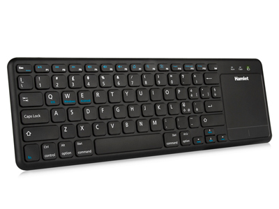 [XKK400ITA] Hamlet XKK400ITA tastiera TV RF Wireless QWERTY Italiano Nero