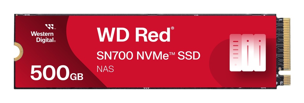 [WDS500G1R0C-68BDK0] Western Digital Red WD SN700 NVMe 500 GB M.2 PCI Express 3.0