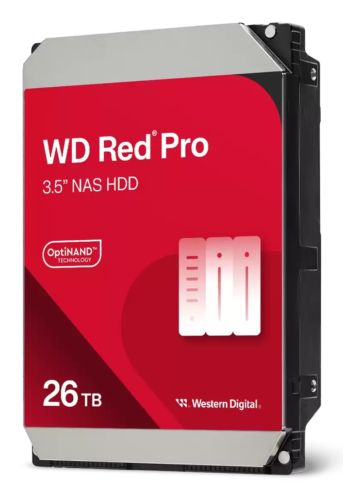Western Digital Red Pro WD260KFGX disco rigido interno 26 TB 7200 Giri/min 512 MB 3.5" Serial ATA III