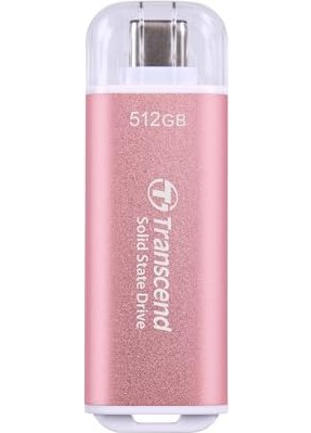 [TS512GESD300P] Transcend ESD300 512 GB USB tipo-C 3.2 Gen 2 (3.1 Gen 2) Rosa