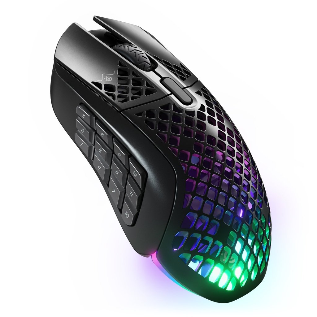 [62618] Steelseries Aerox 9 mouse Gaming Ambidestro RF senza fili + Bluetooth Ottico 18000 DPI
