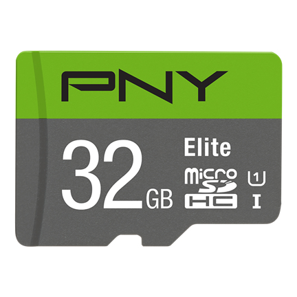 [P-SDU32GU185GW-GE] PNY Elite 32 GB MicroSDHC UHS-I Classe 10