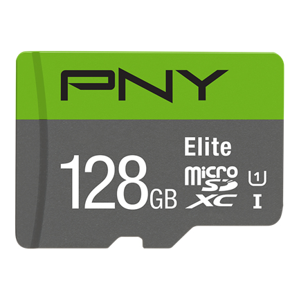 [P-SDU128V11100EL-GE] PNY Elite 128 GB MicroSDXC UHS-I Classe 10