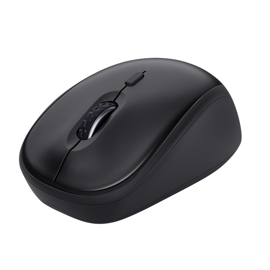 [25512] Trust Yvi+ mouse Casa Ambidestro RF Wireless Ottico 1600 DPI