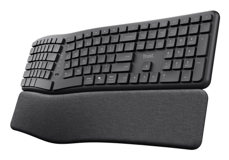 [25706] Trust Keyra Tastiera wireless multi-dispositivo ergonomica