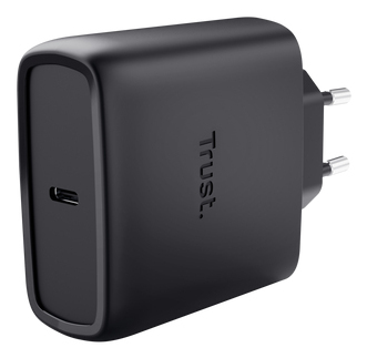 [25523] Trust Maxo Caricabatteria USB-C GaN da 65 W