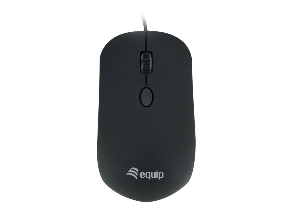[245114] Equip 245114 mouse Ufficio Ambidestro USB tipo A Ottico 1600 DPI