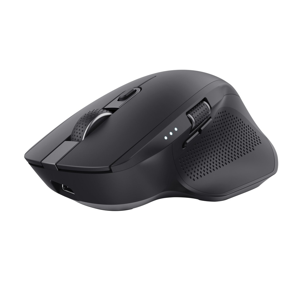 [24820] Trust Ozaa+ mouse Ufficio Mano destra RF senza fili + Bluetooth Ottico 3200 DPI