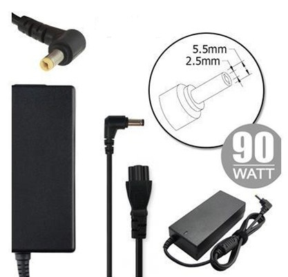 Nilox NLX90W-TA14 adattatore e invertitore Interno 90 W Nero