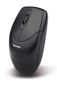 [XMICEU2] Hamlet Topo usb mouse ottico a 1000dpi 2 tasti e scroll