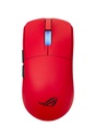 ASUS ROG Harpe II Ace RED mouse Gaming Mano destra RF Wireless + Bluetooth + USB Type-A Ottico 42000 DPI