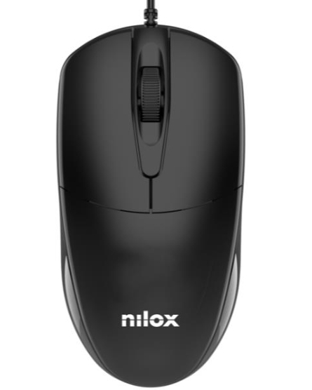 Nilox MOUSB1011 mouse Office USB Type-A Optical 1200 DPI