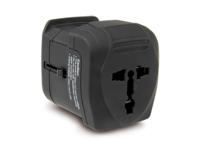 [XPW2UTRAVEL] Hamlet Traver Adapter adattatore universale da viaggio per prese elettriche più caricatore usb
