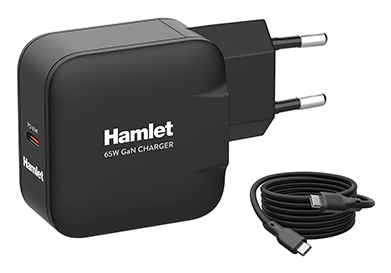 [XPDG-65WC20] Hamlet XPDG-65WC20 Caricabatterie per dispositivi mobili Universale Nero AC Ricarica rapida Interno