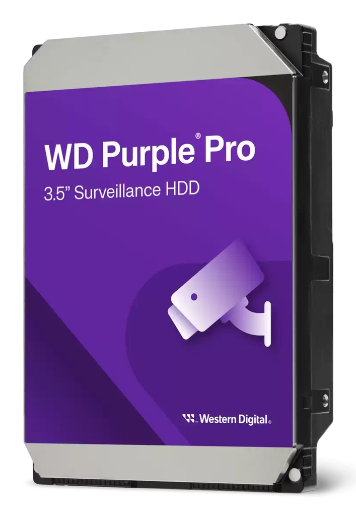 [WD122PURP] Western Digital Purple Pro WD122PURP disco rigido interno 12 TB 7200 Giri/min 512 MB 3.5" Serial ATA III