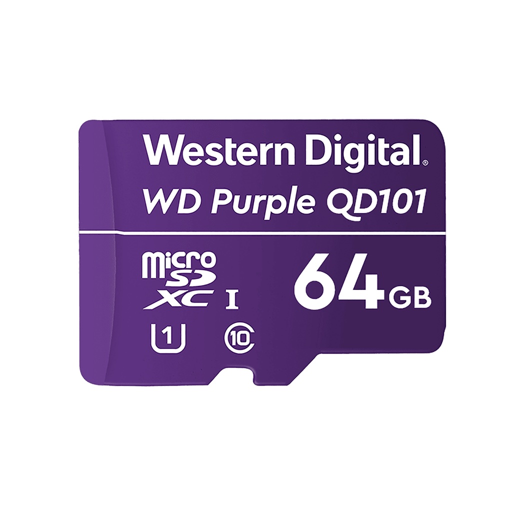 [WDD064G1P0C] Western Digital WD Purple SC QD101 64 GB MicroSDXC Classe 10
