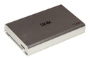 Link Accessori LKLOD254 contenitore di unità di archiviazione Custodia per Disco Rigido (HDD) Argento, Bianco 2.5"