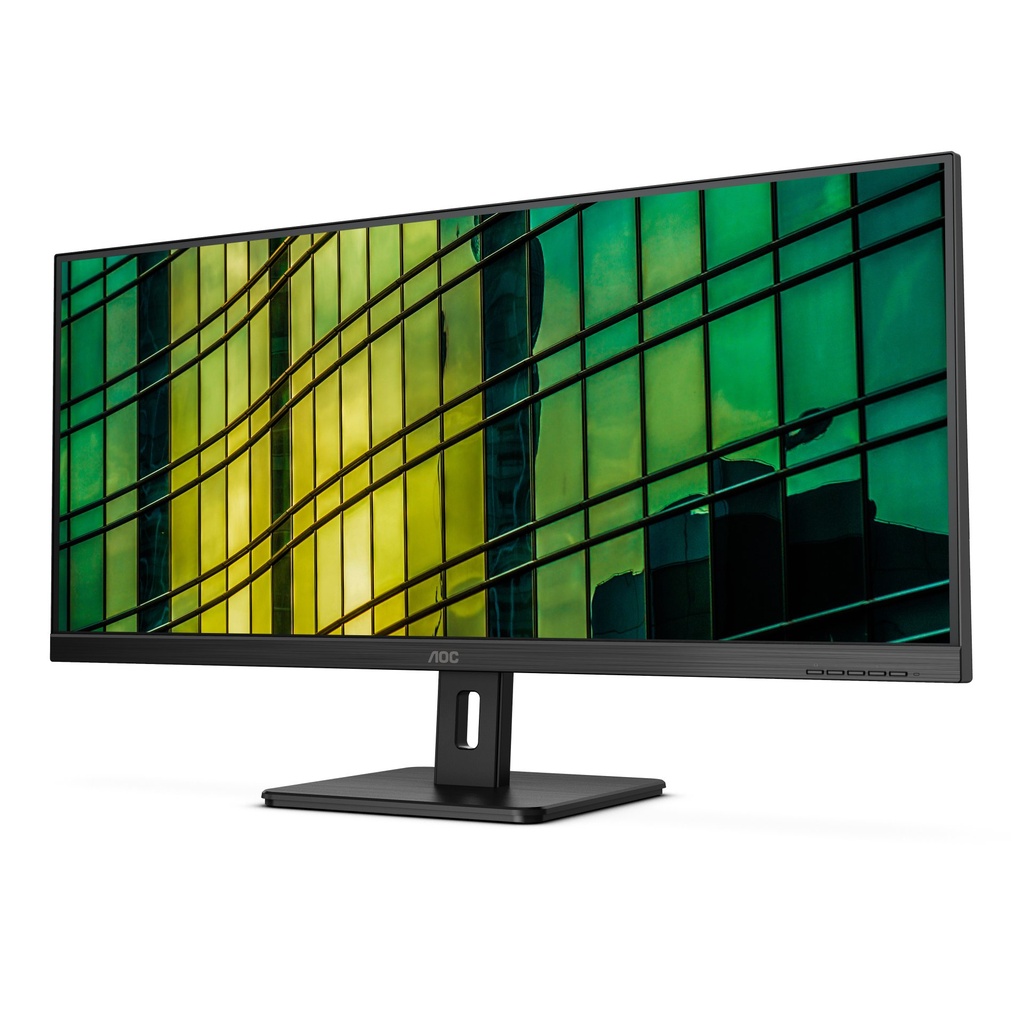 [U34E2M] AOC E2 U34E2M/BK Monitor PC 86,4 cm (34") 3440 x 1440 Pixel UltraWide Quad HD LED Nero