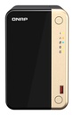 QNAP TS-264 NAS Tower Intel® Celeron® N5095 8 GB 0 TB QNAP QTS Black, Gold