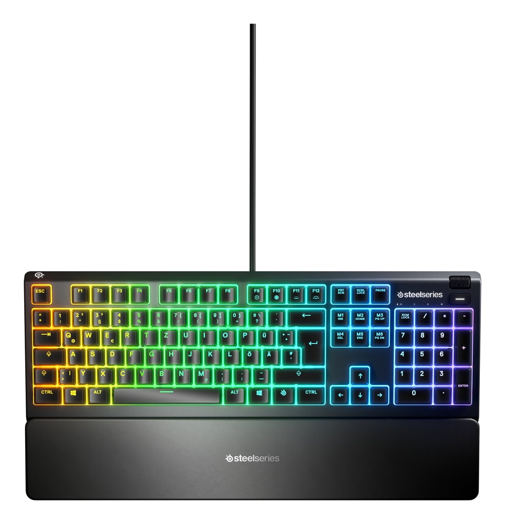 Steelseries APEX 3 tastiera Gaming USB QWERTY Italiano Nero