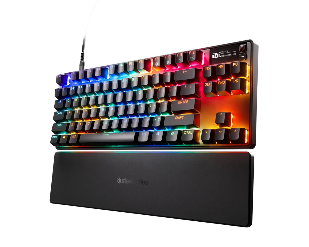 [64740] Steelseries APEX PRO TKL GEN 3 tastiera Gaming USB QWERTY Inglese britannico Nero