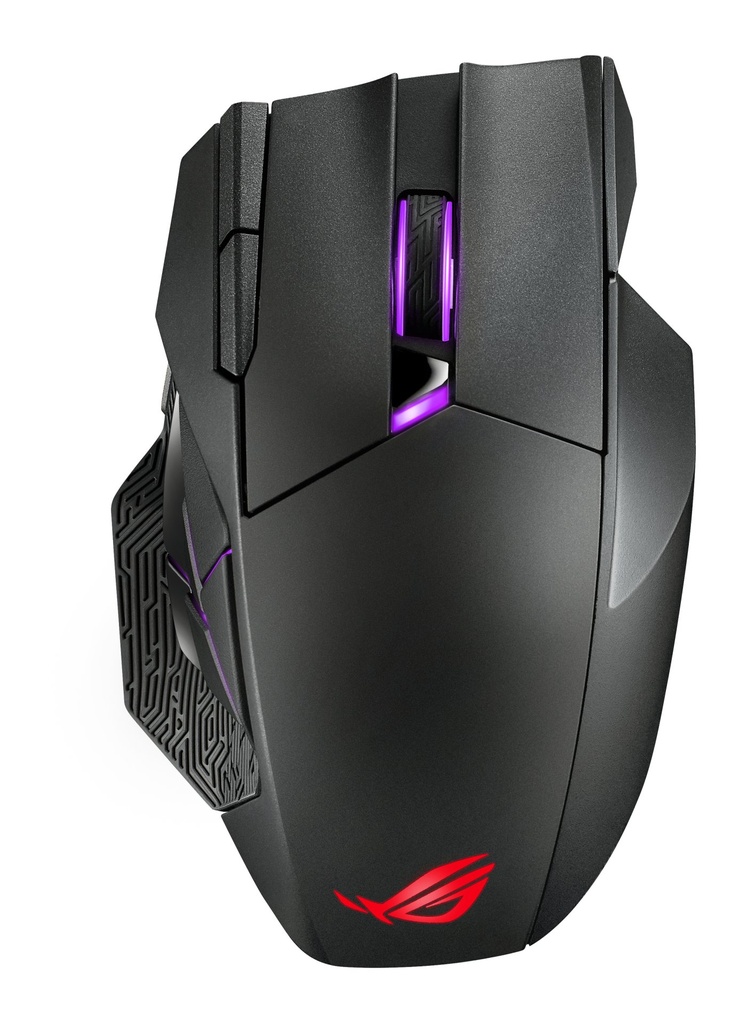 [90MP0220-BMUA00] ASUS ROG Spatha X mouse Gaming Right-hand RF Wireless + USB Type-C Optical 19000 DPI