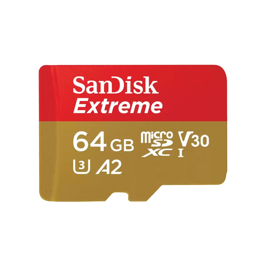[SDSQXAH-064G-GN6MA] SanDisk Extreme 64 GB MicroSDXC UHS-I Classe 10