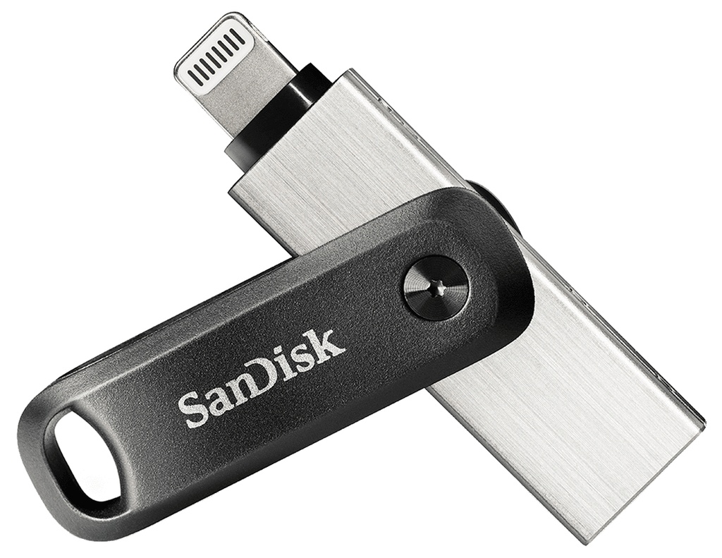 Pendrive SanDisk iXpand 64 GB USB Type-A / Lightning 3.2 Nero, Argento