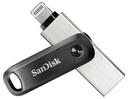 Pendrive SanDisk iXpand 64 GB USB Type-A / Lightning 3.2 Nero, Argento