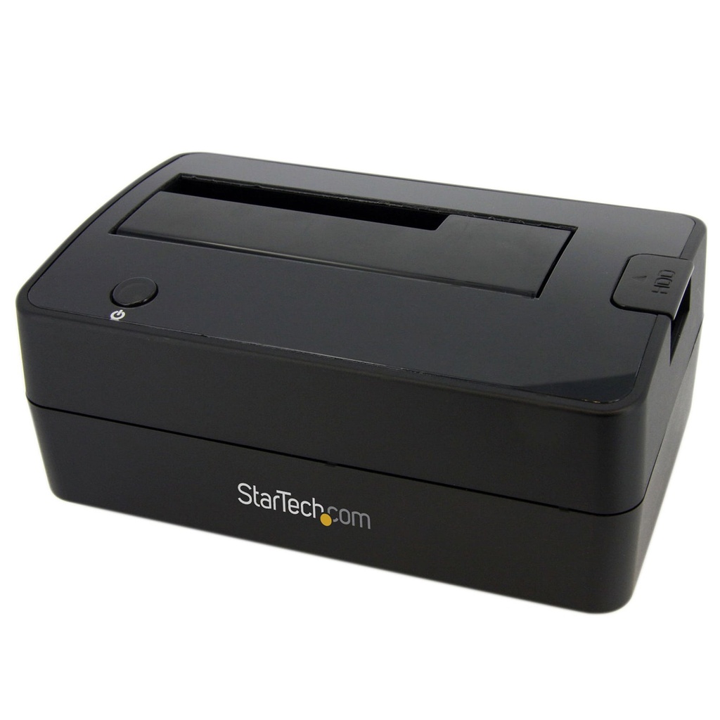 [SATDOCKU3S] StarTech.com Docking Station per Hard Disk a Singolo Slot - Dock USB 3.0 (5 Gbps) per Hard Drive HDD/SSD SATA I/II/III da 2,5/3,5" Esterni - Dock Station per Disco Rigido con Carica dall'Alto