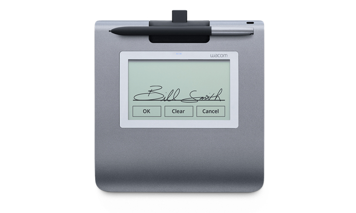 Tavoletta Grafica Wacom STU-430 12 cm Grigio
