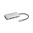 Kensington Hub portatile senza driver 8-in-1 USB-C UH1400P