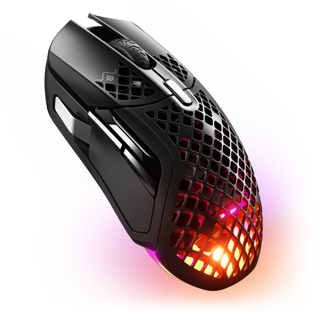 [62406] Steelseries Aerox 5 Wireless mouse Ufficio Mano destra Bluetooth Ottico 18000 DPI