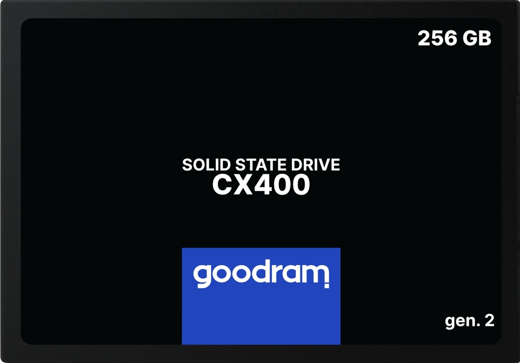 [SSDPR-CX400-256] Goodram CX400 gen.2 256 GB 2.5" Serial ATA III 3D TLC NAND