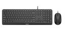 Philips 2000 series SPT6207B/34 keyboard Mouse included Home USB Black
