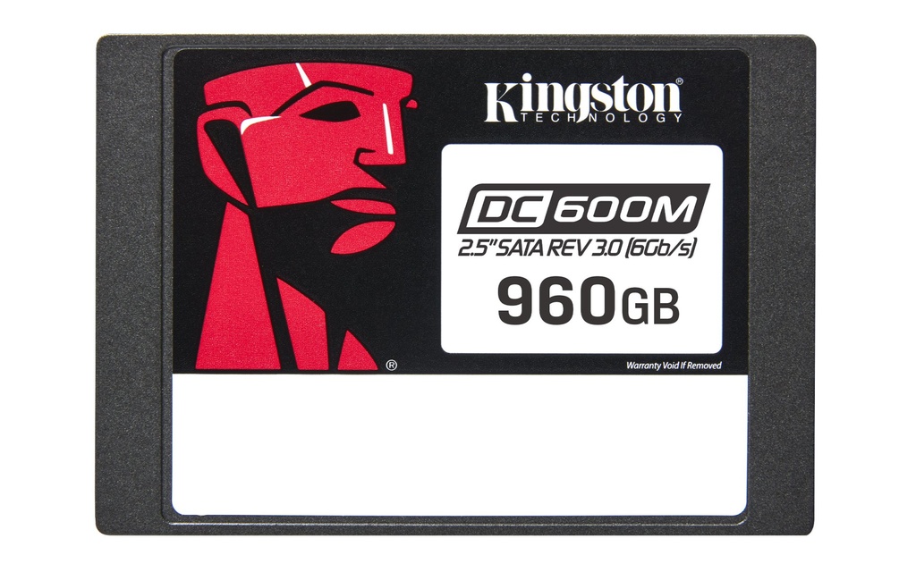 [SEDC600M/960G] Kingston Technology Drive SSD SATA di classe enterprise DC600M (impiego misto) 2,5" 960G