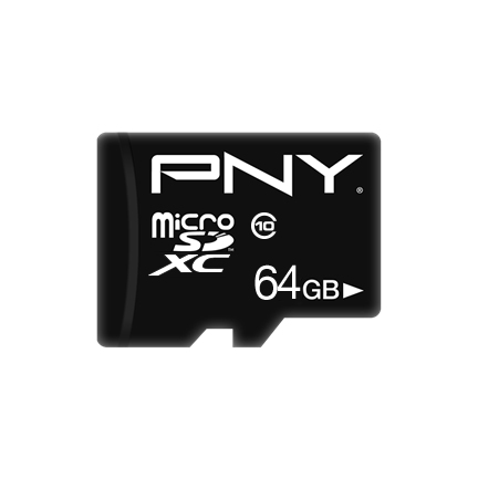 [P-SDU64G10PPL-GE] PNY Performance Plus 64 GB MicroSDXC Classe 10