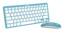 Pantone PT-KB09G1 tastiera Mouse incluso Casa RF Wireless QWERTY Italiano Blu