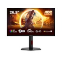 AOC G4 Q27G4SDR computer monitor 67.3 cm (26.5") 2560 x 1440 pixels Quad HD QD-OLED Black, Red