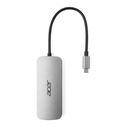 Acer 7in1 Type C Dongle Cablato USB 3.2 Gen 1 (3.1 Gen 1) Type-C Argento