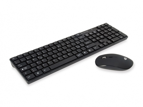 [ORAZIO01IT] Conceptronic Orazio keyboard Mouse included Home RF Wireless QWERTY Italian Black